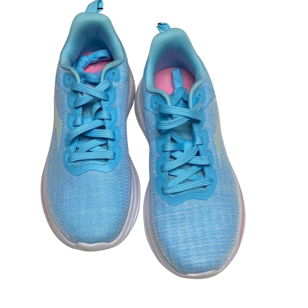 Avia Womens Running Sneakers Light Blue Pink Athletic Shoes Size 6‎ NEW